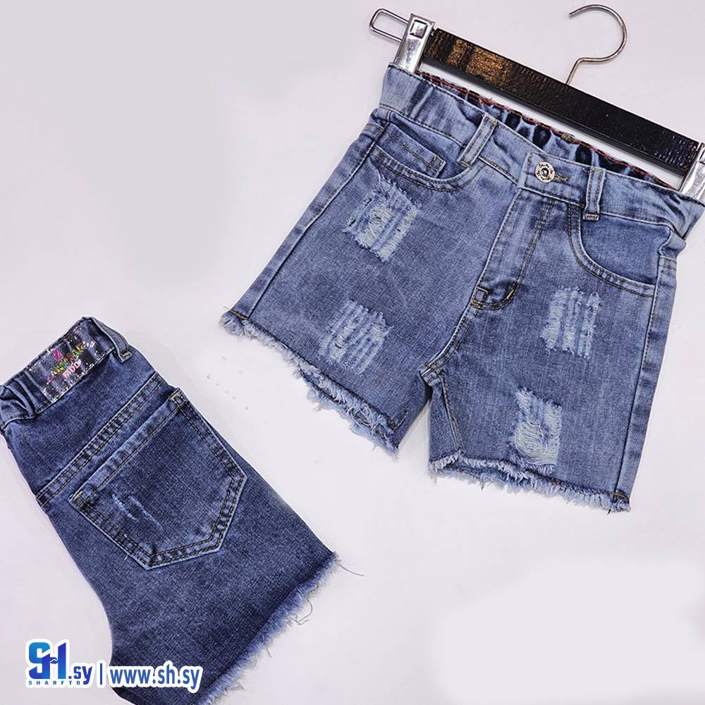 شورت بناتي جينز موديل 14000 (زمار مود)