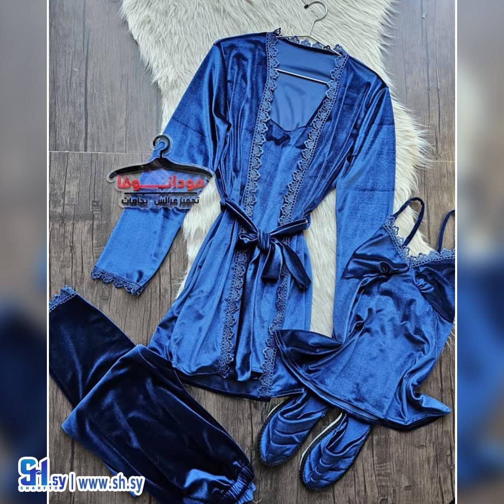 طقم مخمل نسائي (ZD line)