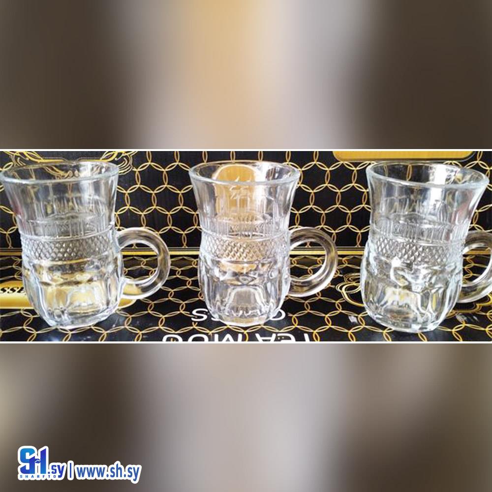 كاسات شاي Glass (القلعة للأدوات المنزلية)