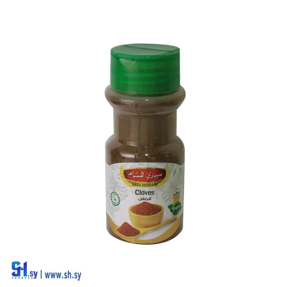 قرنفل مطحون 50 غ تعبئة مرش بلاستيك (سيدي هشام)