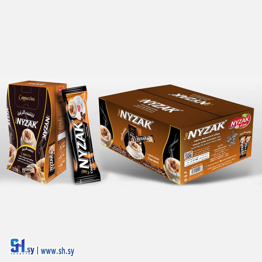 كابتشينو بالكراميل 10 ظرف (نيزك)