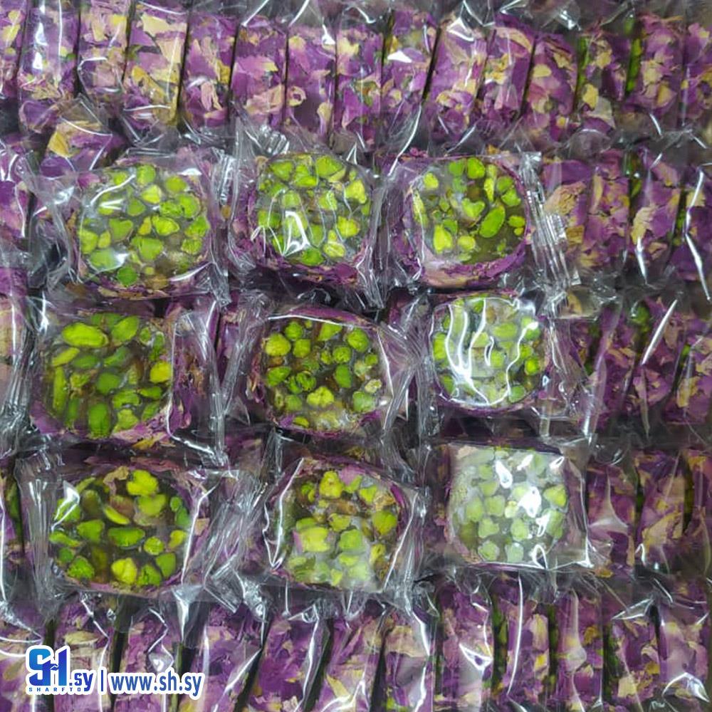 نوغا قروش بالفستق الحلبي والورد (فراس غازي)