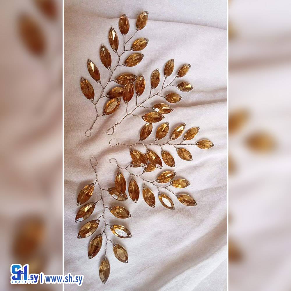 عقد الشعر  لولو  كريستال2 (Nour Accessories)