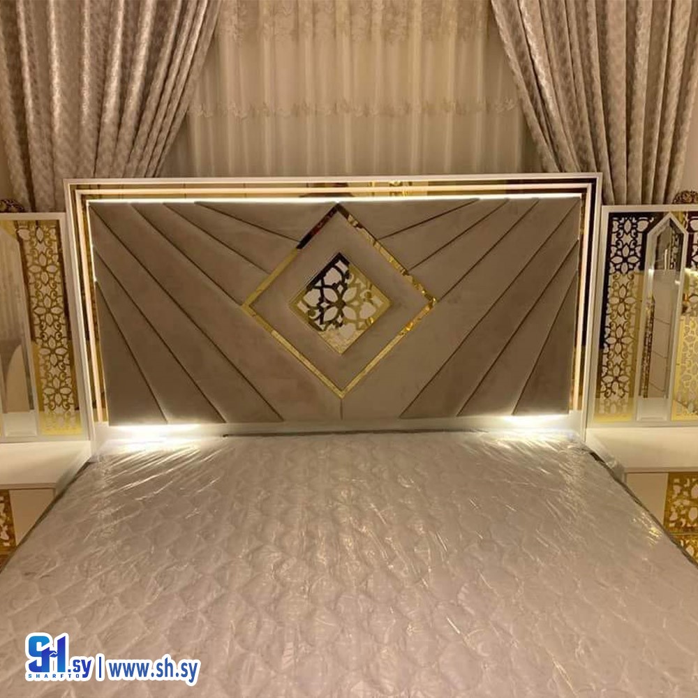 طقم غرفة نوم موديل 2 (مفروشات عدي)