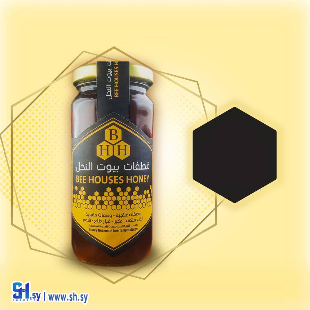 عسل بالمكسرات 300غ (قطفات بيوت النحل)