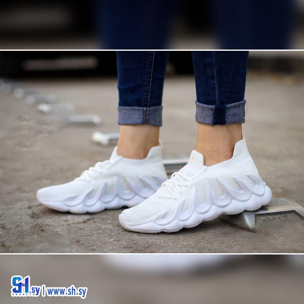 حذاء رياضي نسائي مطاط موديل العنكبوت (الفتاة الأنيقة)