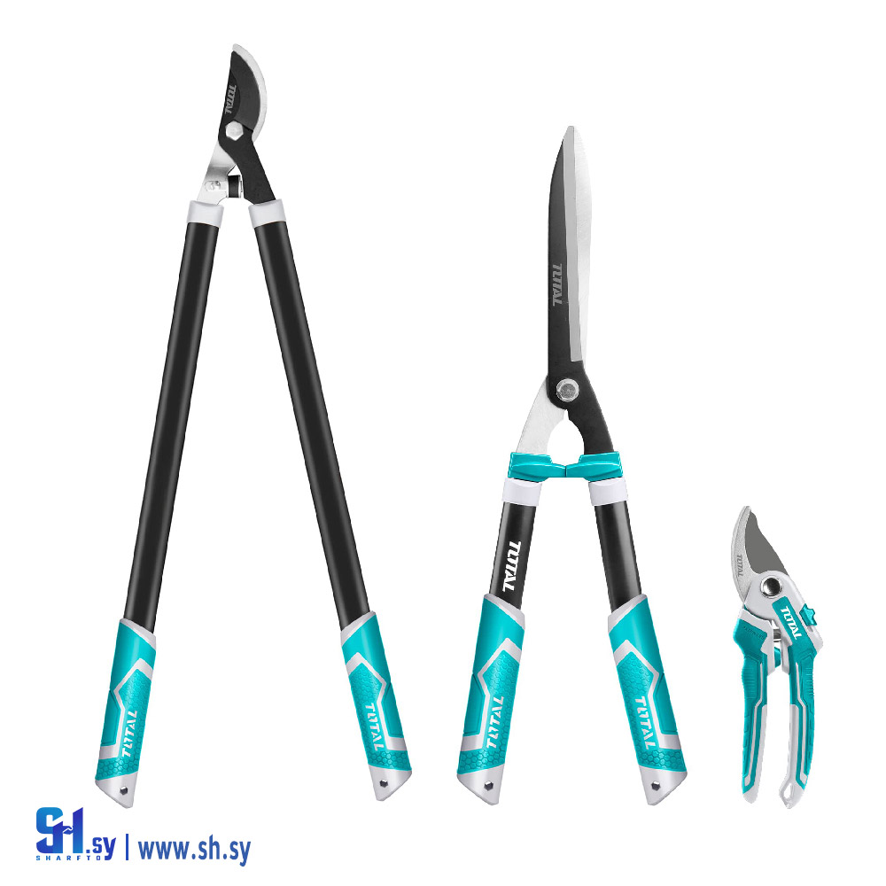 THT1576033(TOTAL) مجموعة معدات حدائق ( 3قطع )