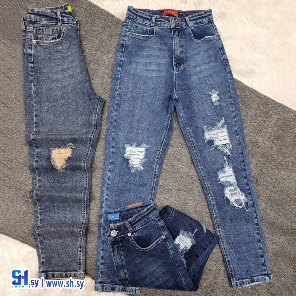 بنطال جينز نسائي موديل 957 (Brand one)