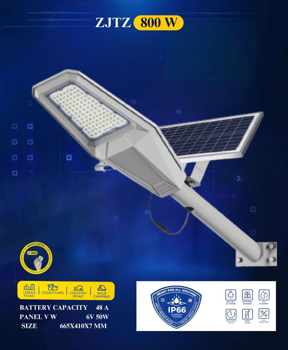 كشاف طاقة شمسية إنارة الشوارع لوح منفصل (العالمية للإنارة)