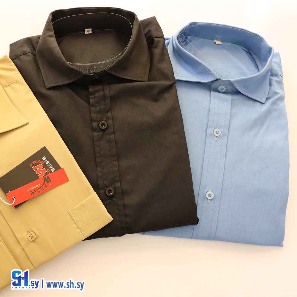 قميص رجالي سادة (شركة الوسيم)