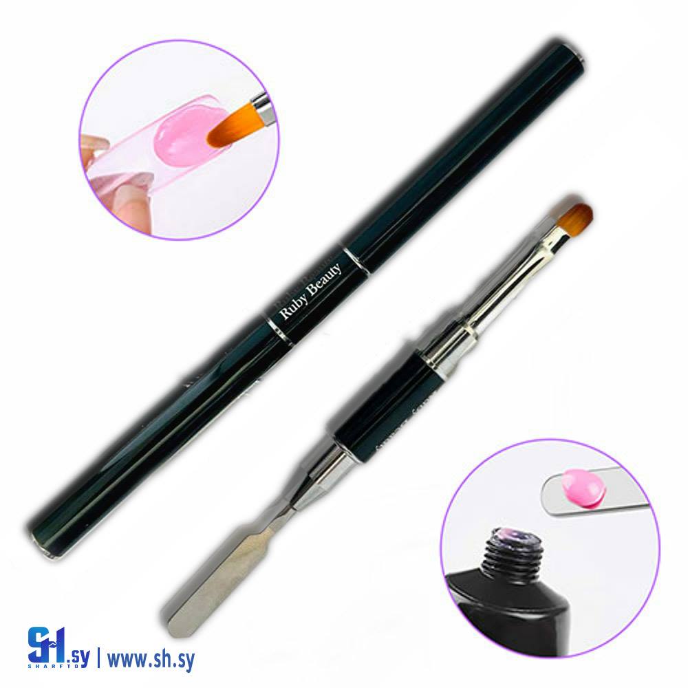 فرشاة بولي جل مع دفاش معدن RB-352 (روبي بيوتي)