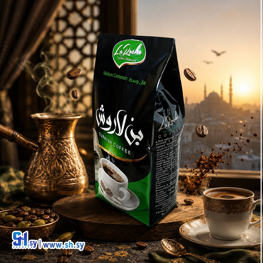 بن لاروش هال وسط 500 غ - قهوة لاروش - شركة لاروش للاغذية دمشق
