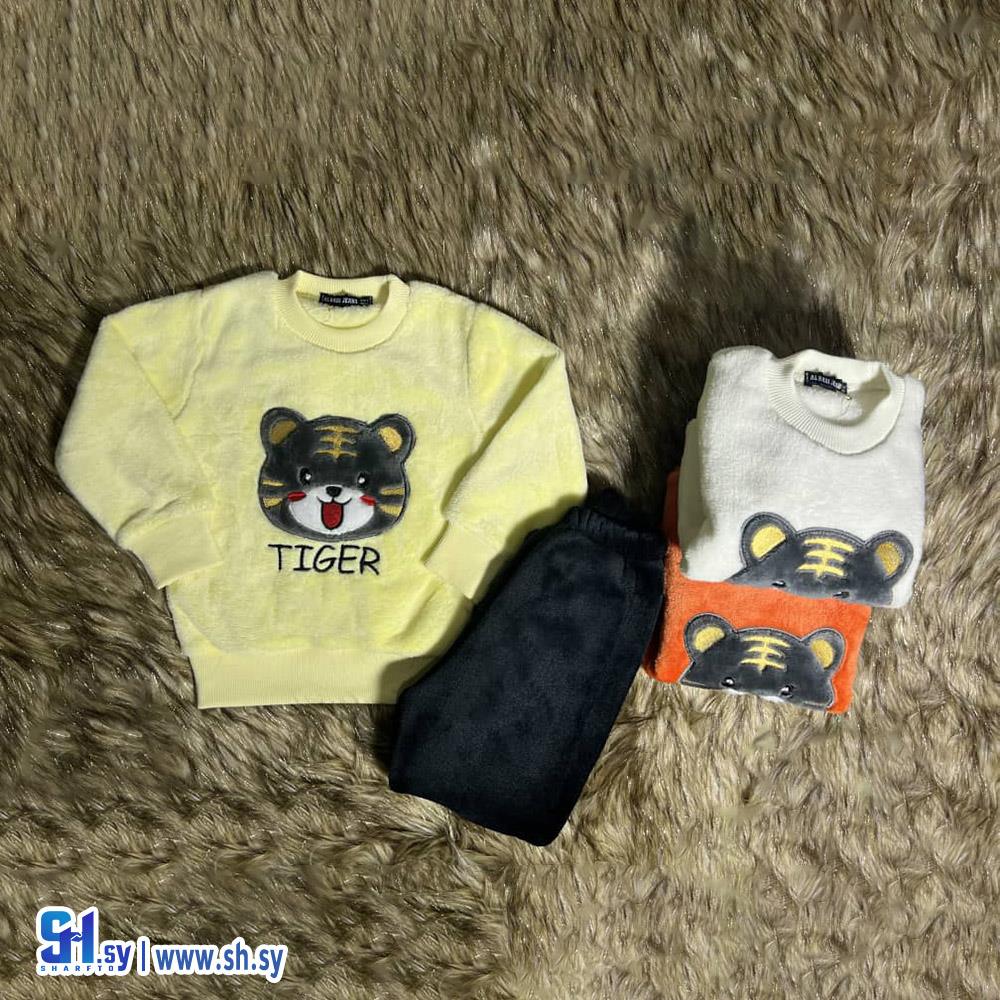 بيجامة بي بي موهير  عالوجهين (قطنيات اليمام)