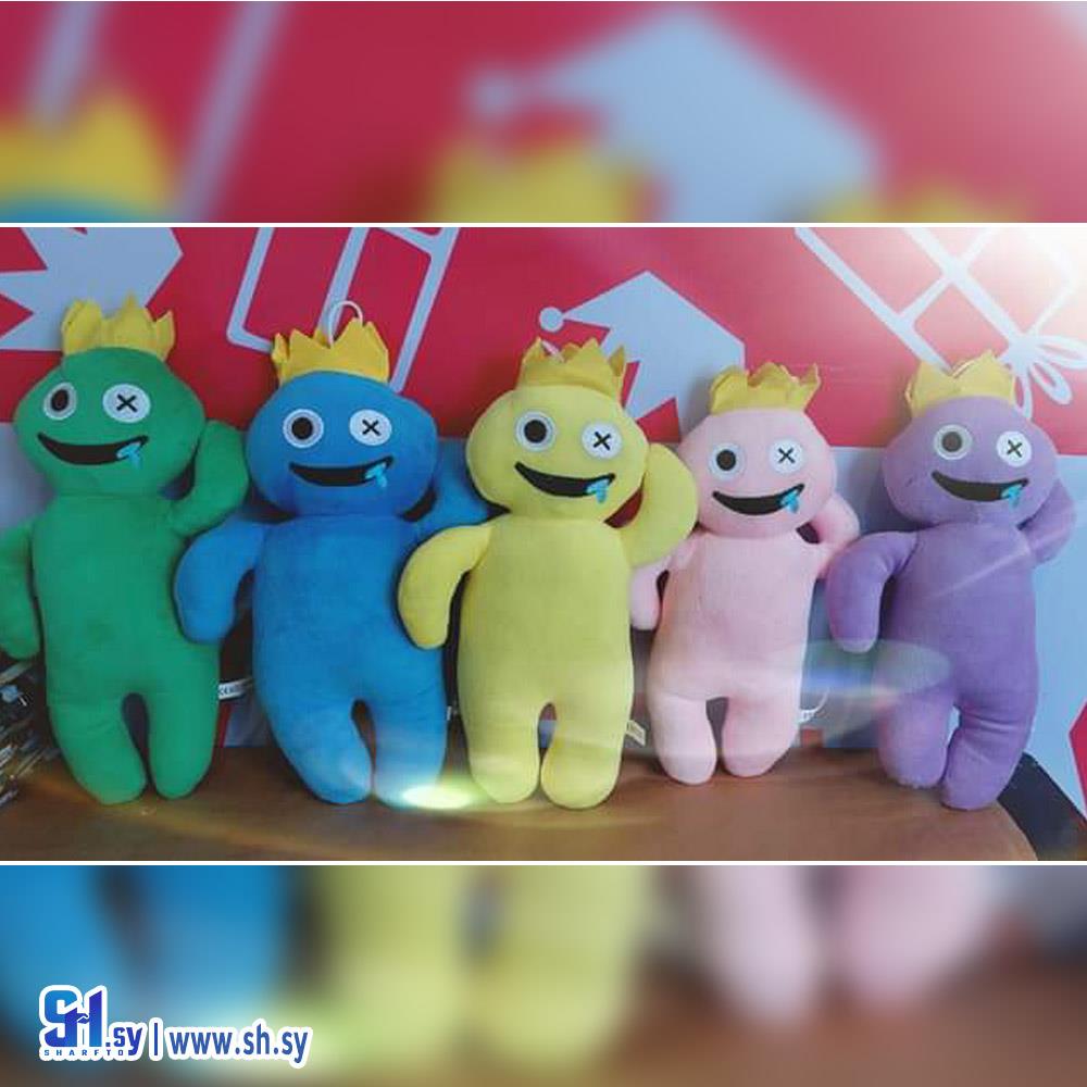 لعبة قطيفة رينبو فريندز، حيوانات محشوة لطيفة وناعمة(Baby sham)