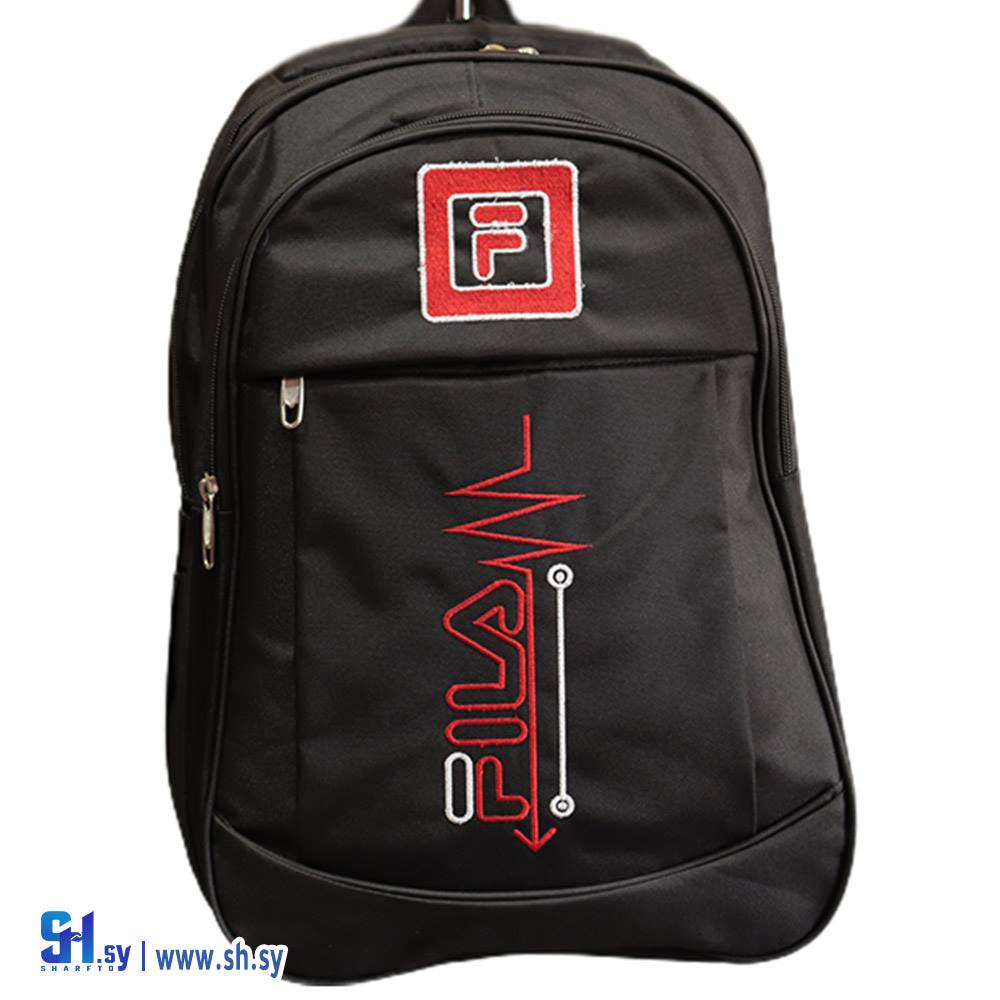 حقيبة مدرسية FILA 4 سحابات  -الظهر طبي (أكرم)