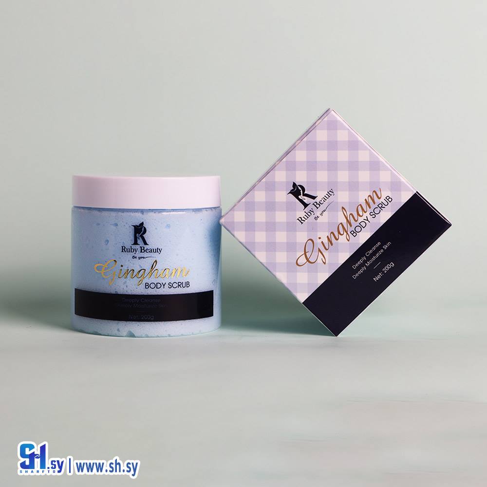 سكراب جسم بخلاصة بذور القطن (روبي بيوتي)