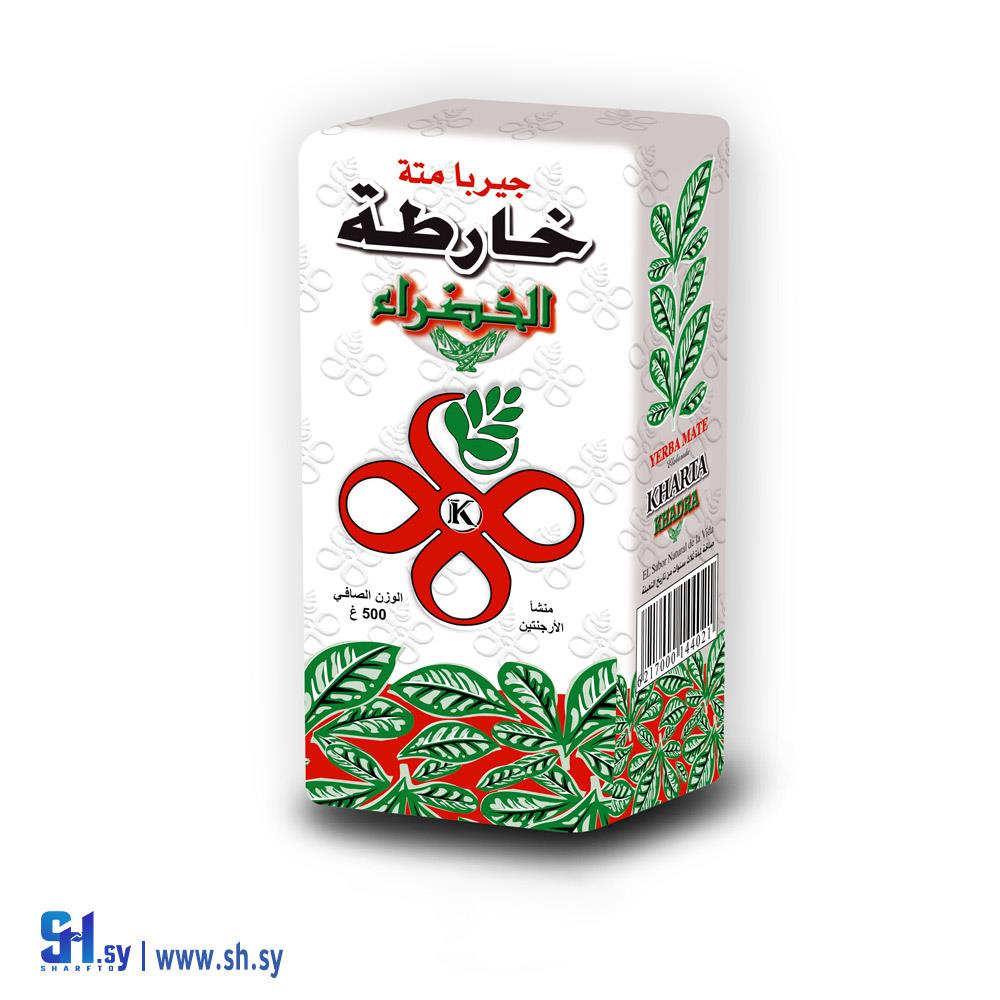 متة خارطة الخضراء 500غ (كبور)