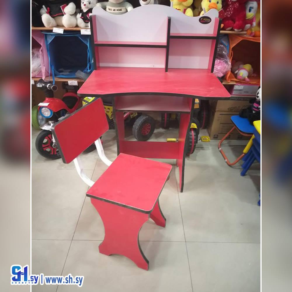 كرسي دراسة خشب سادة (الالعاب الذهبية)