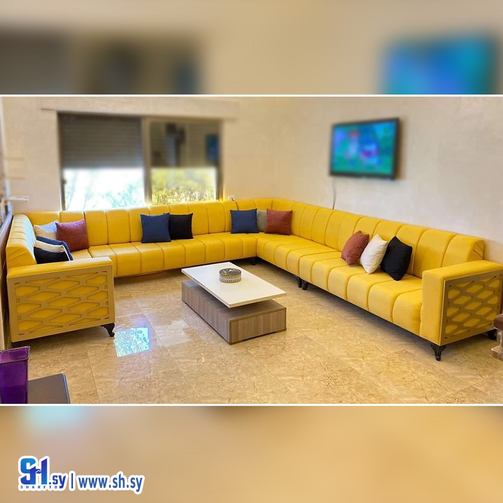 طقم غرفة ضيافة موديل 16 (مفروشات عدي)