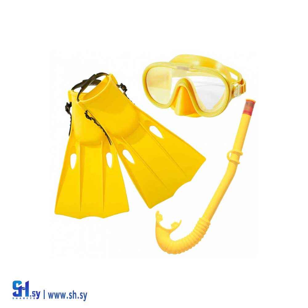 قناع و انبوب تنفس و زعانف intex 55655 (سندباد سوريا)