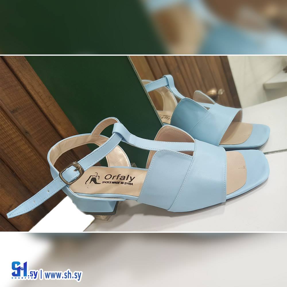 صندل نسائي كعب 3سم (Like Shoes)