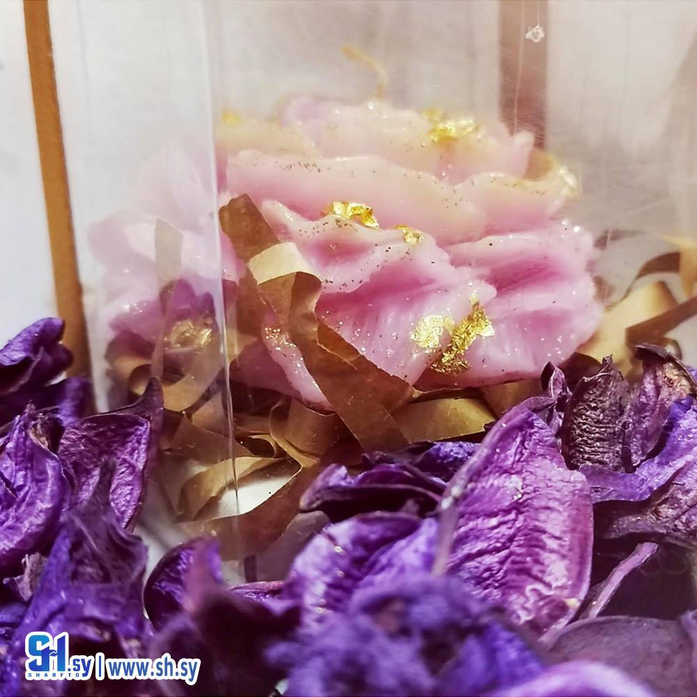 شمع معطر وردة  (candle light)