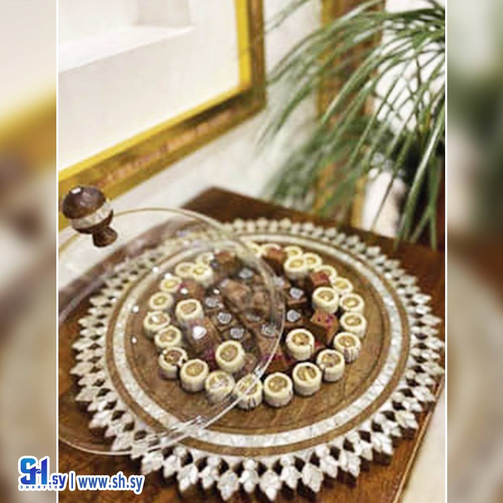 صينية ضيافة A015 (حاضنة دمر المركزية للفنون الحرفية)