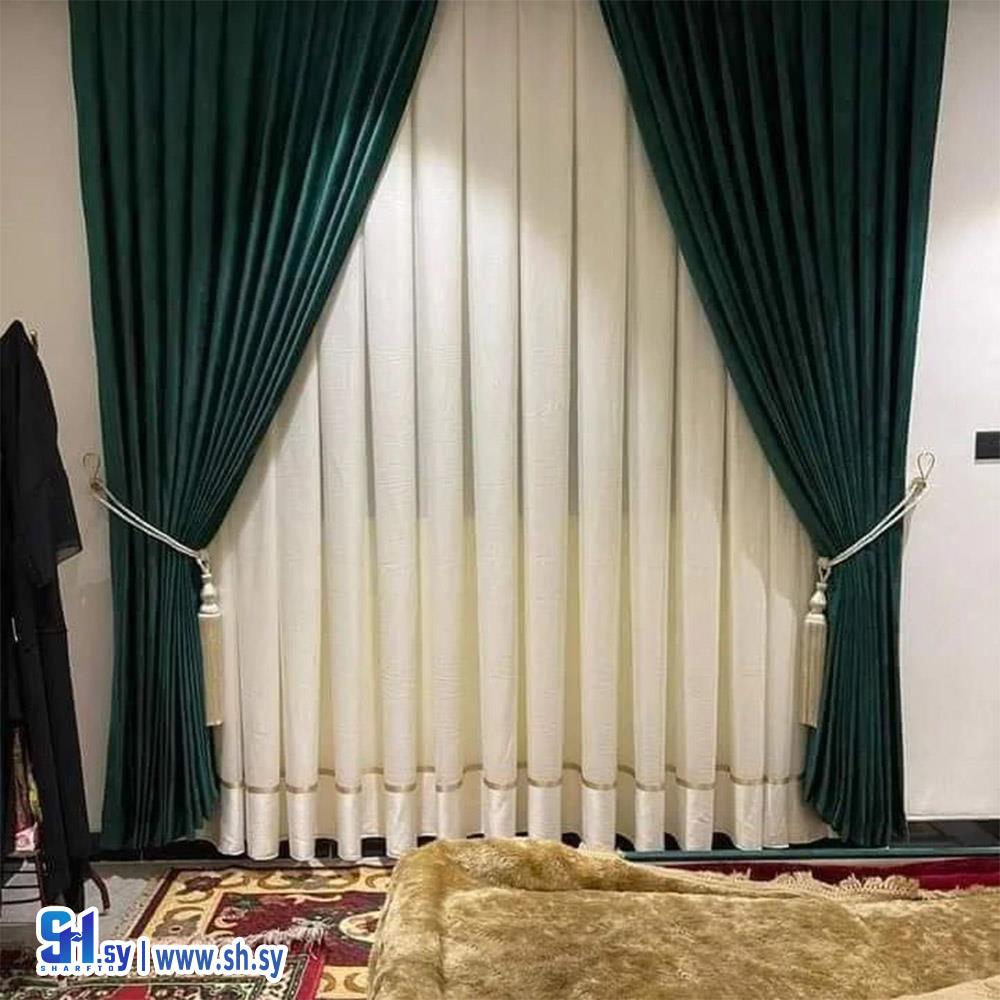 ستائر موديل 1 (مفروشات حلا الشام)
