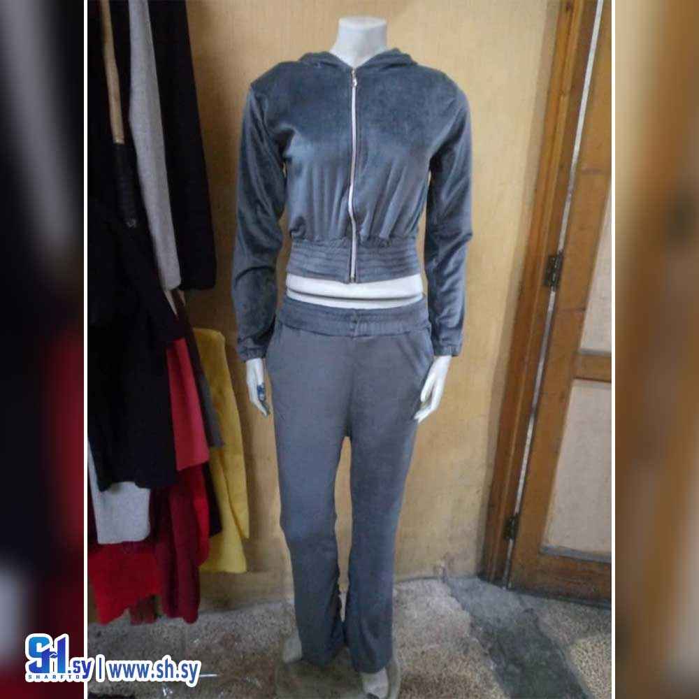 بيجامة نسائي مخمل ناعم (اليمان للتجارة)