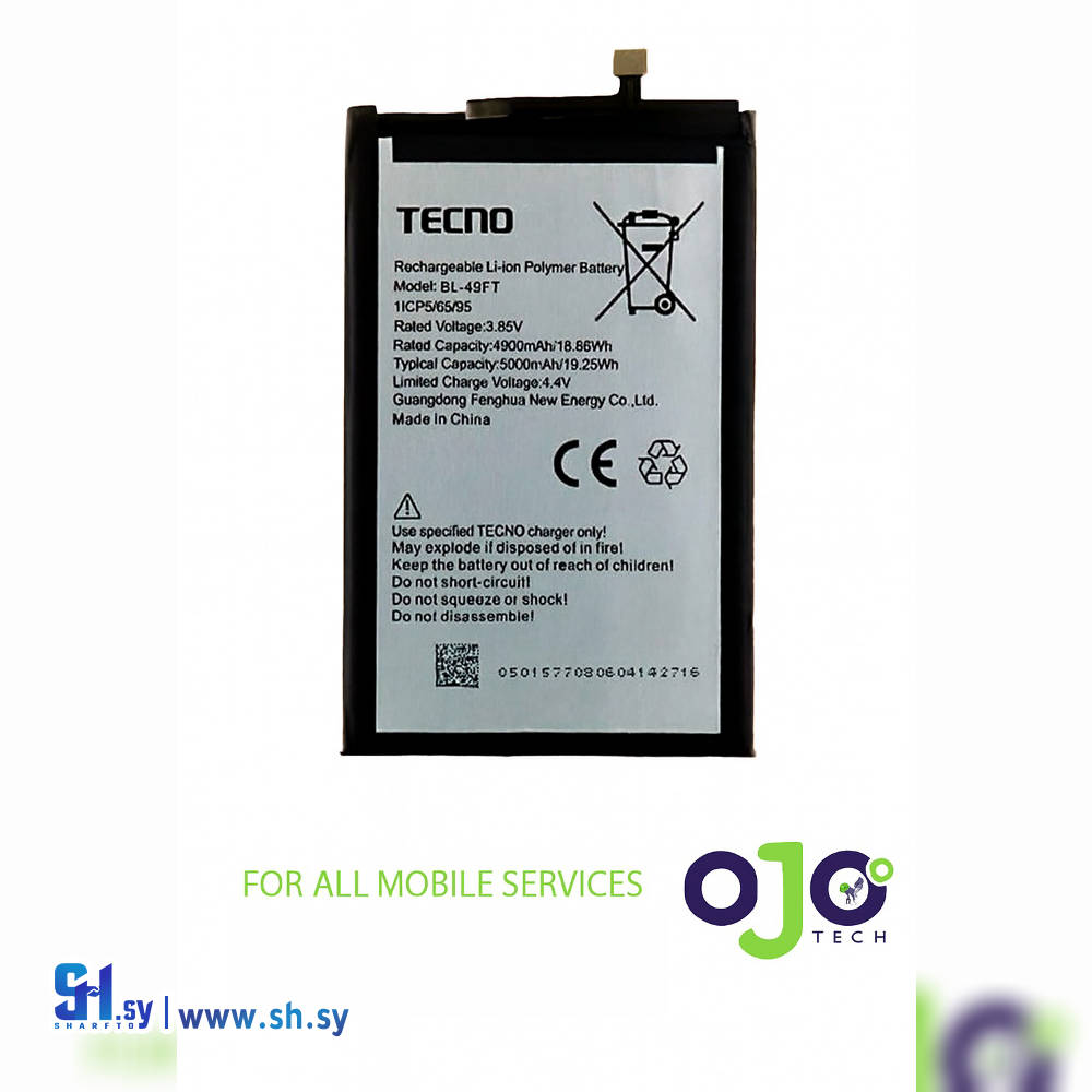 BATTERY TECNO SPARCK 6 GO (اوجو تك)