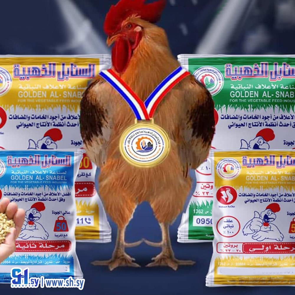 اعلاف الدجاج مرحلة ثانية (السنابل الذهبية)