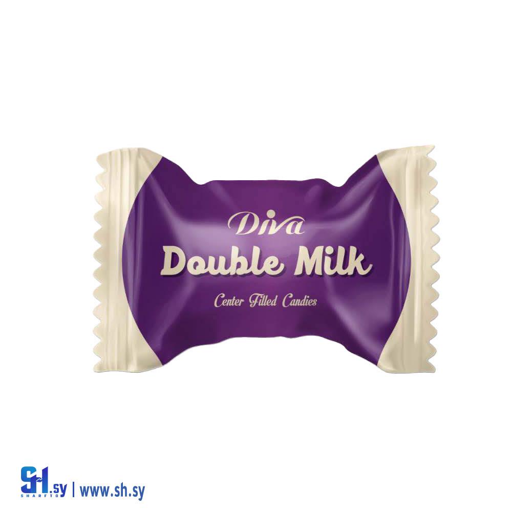 سكاكر يفا دبل ميلك 123010 (زاهي)