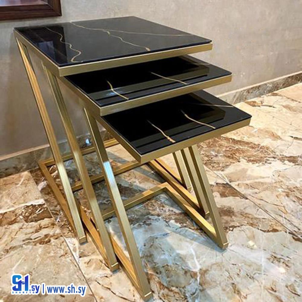 طقم طاولات تخديم (مفروشات البيطار)