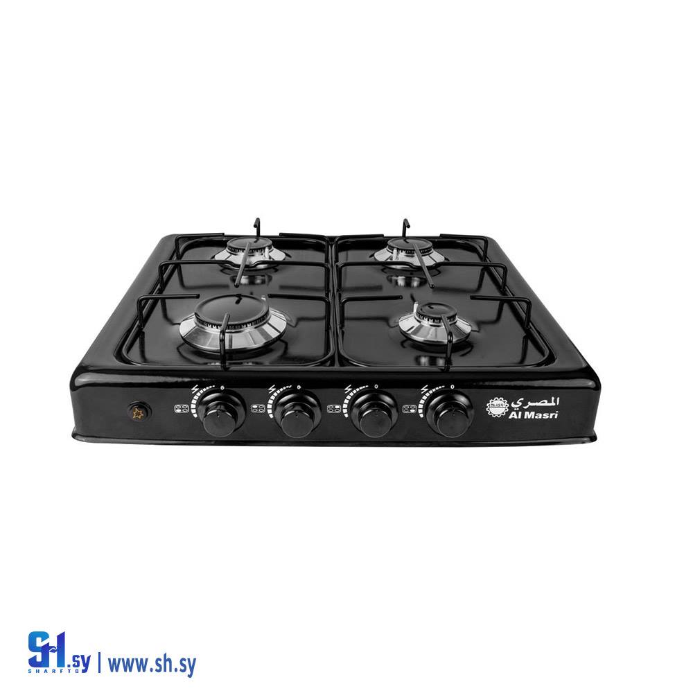 طباخ غاز أربع رؤوس بخ بروسلان + شعلة الكترونية  (المصري)