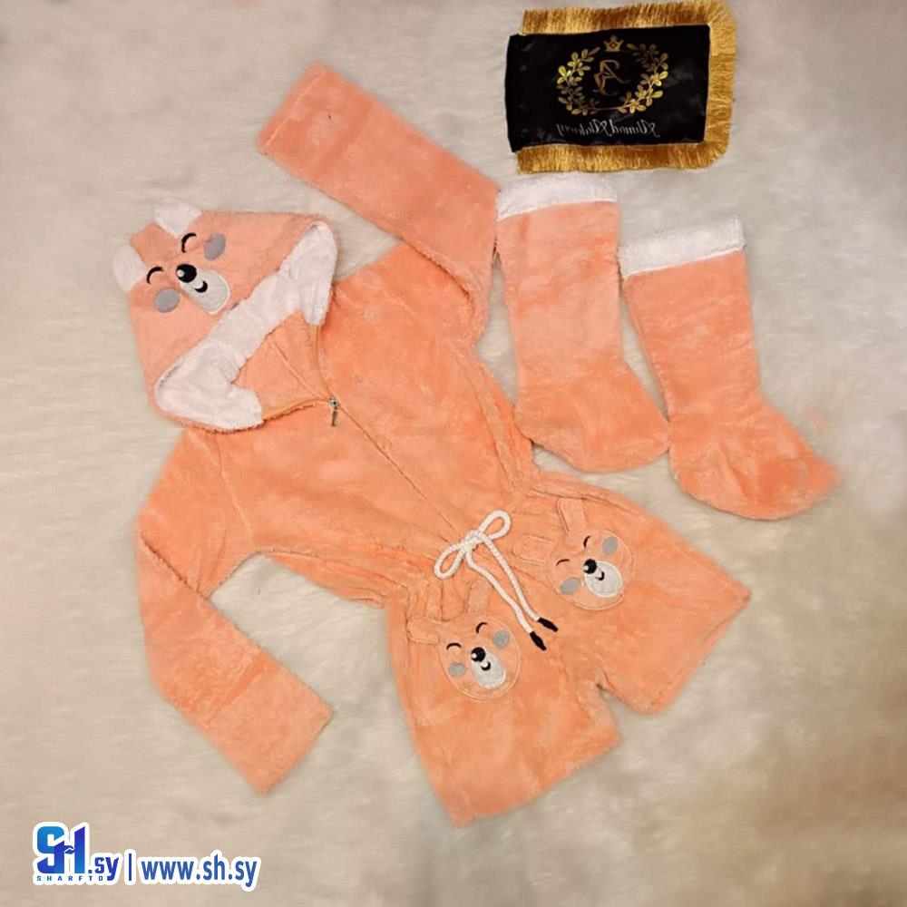 بيجامة فرو طويلة (لانجري اي جي)