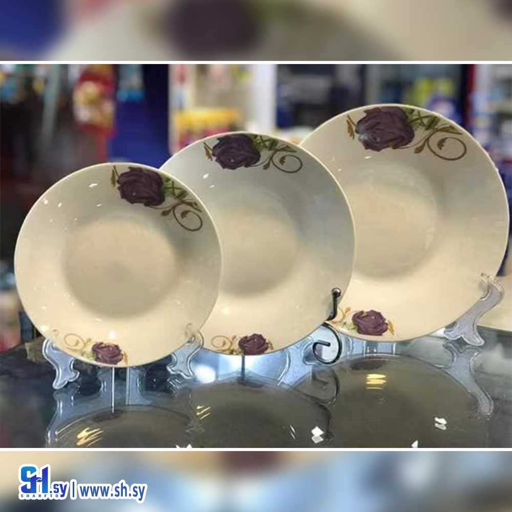 طقم صحون موديل 0002 (القلعة للأدوات المنزلية)