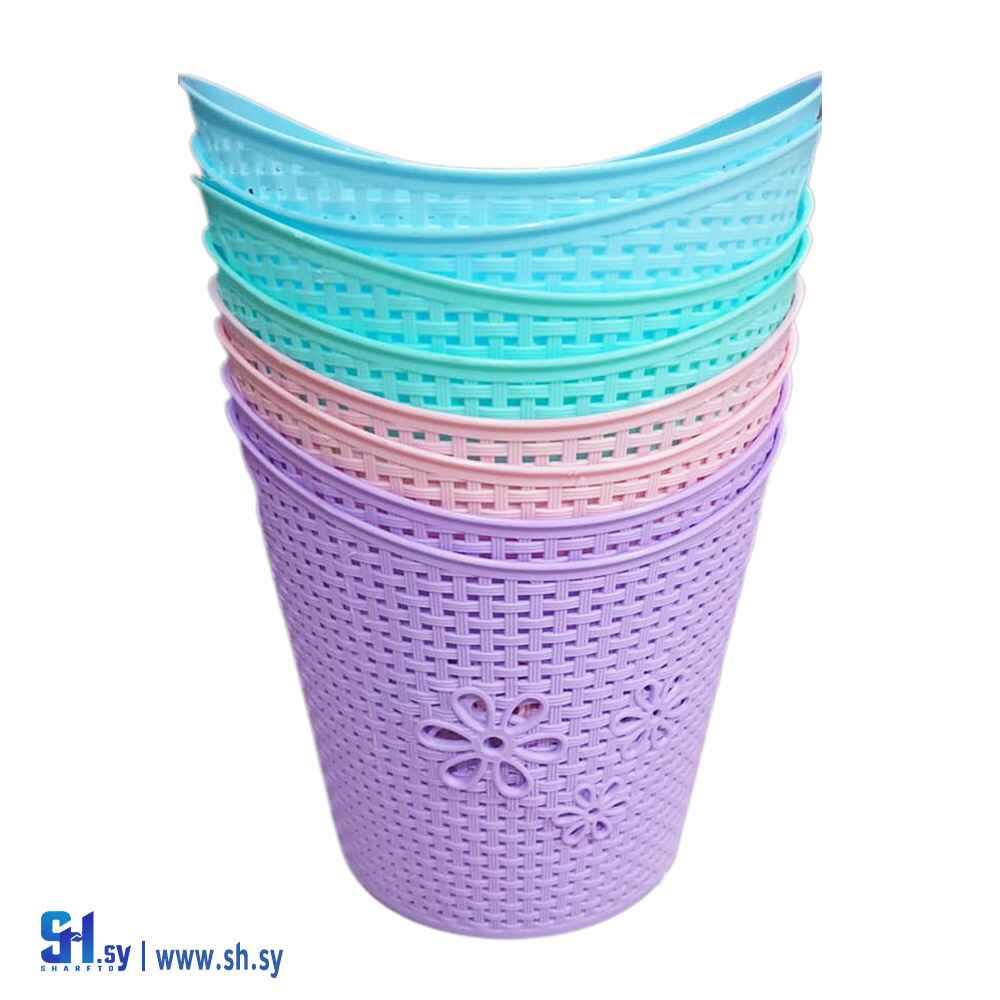 سلة غسيل وردة (شهد بلاست)