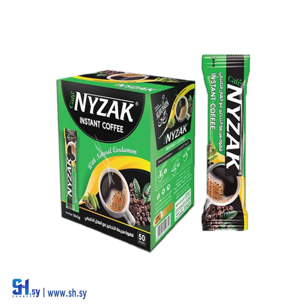 قهوة سريعة التحضير مع الهال الطبيعي 50ظرف (نيزك)