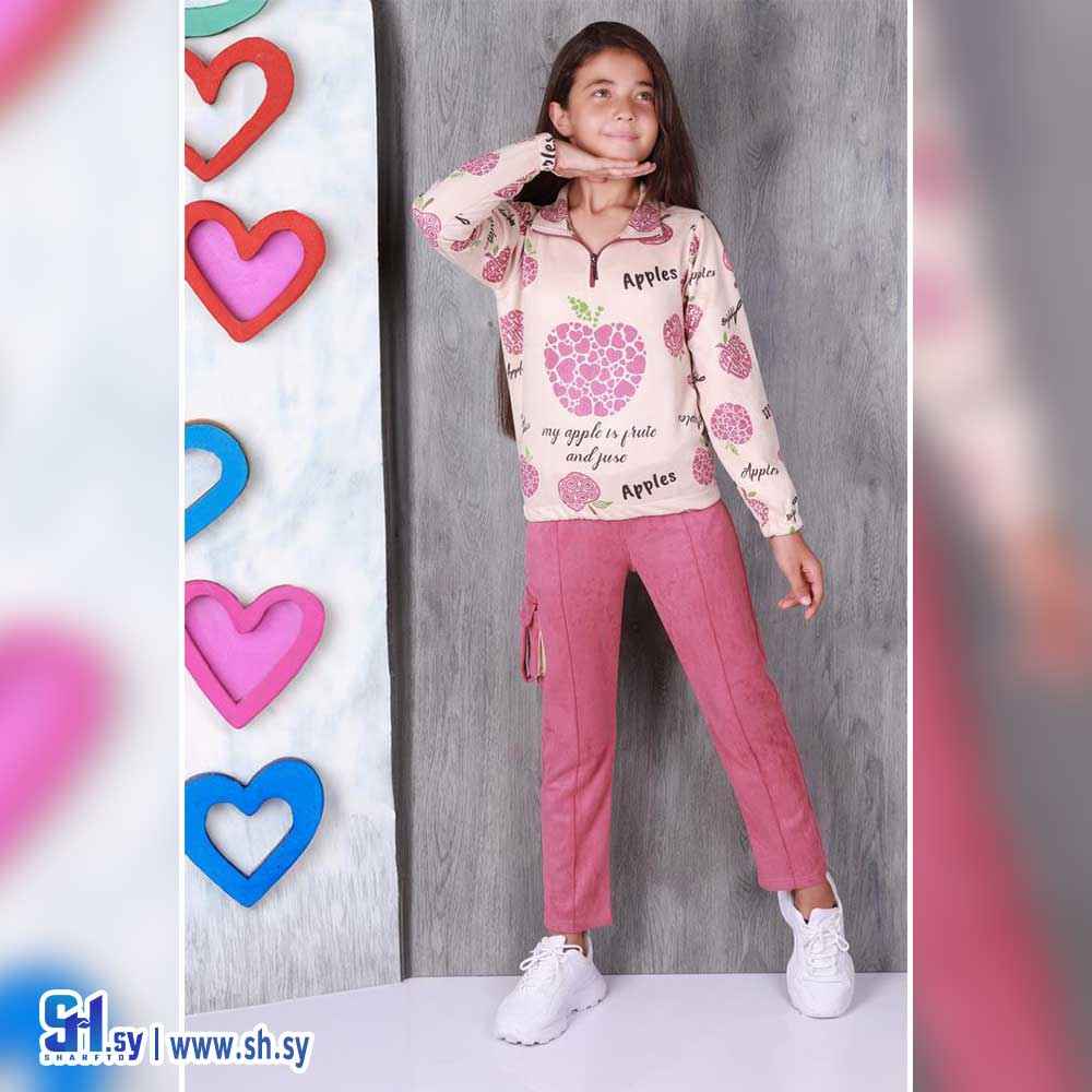 بيجامة بناتي شامواه موديل 470 (بي بي M H)