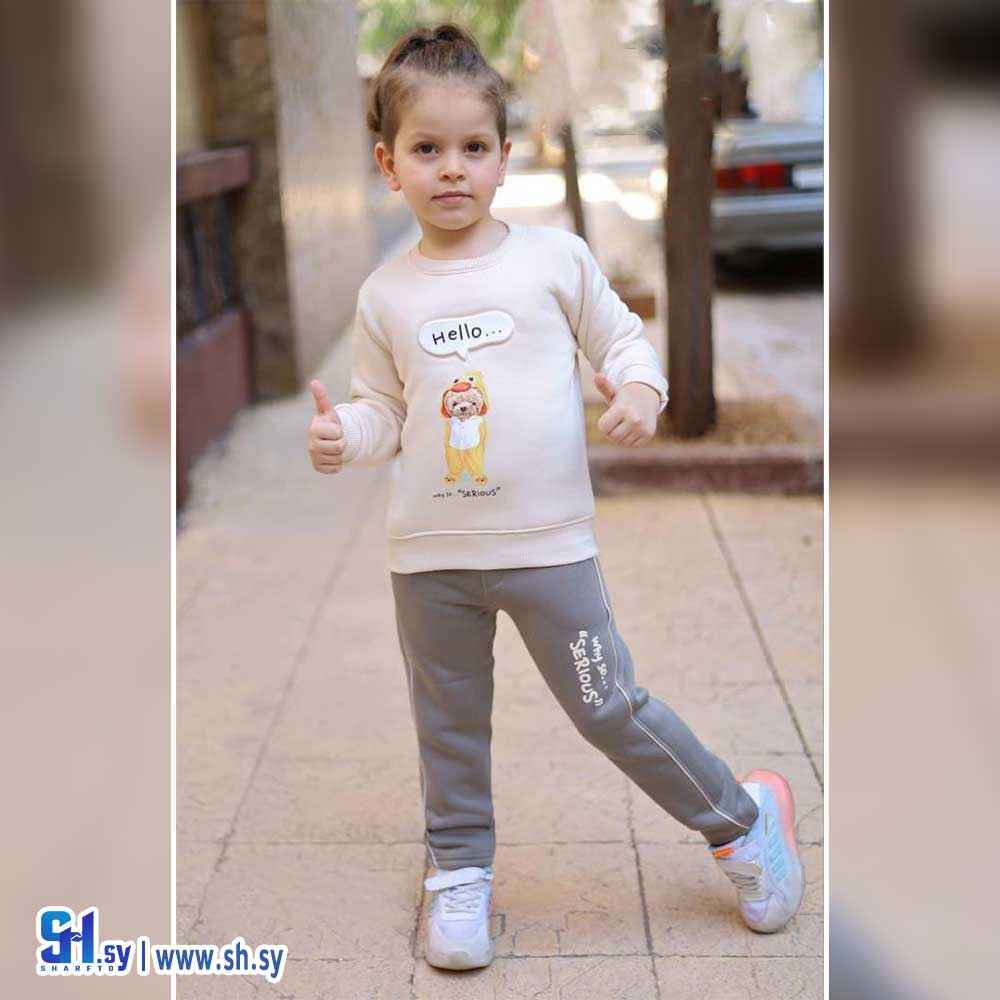 بيجامة بناتي موديل 602 (بي بي M H)