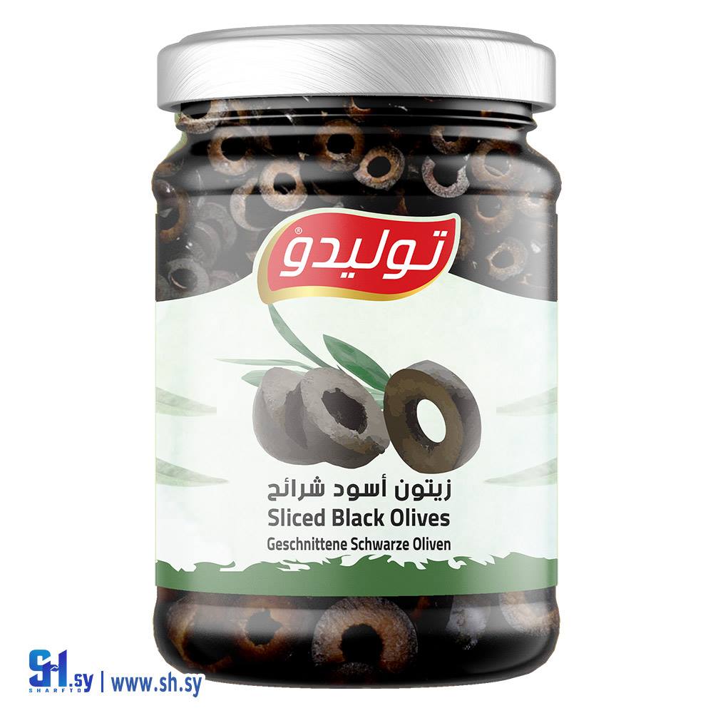 زيتون أسود شرائح (توليدو)