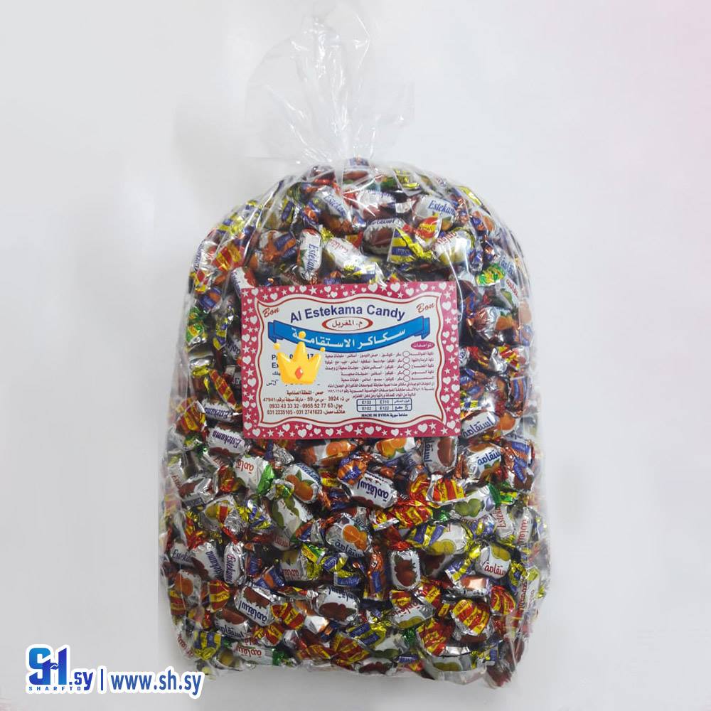 سكاكر برم فواكه فضي (الاستقامة)