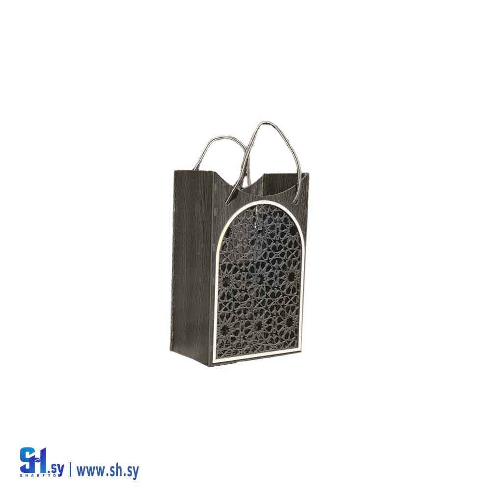 كيس هدايا الخشبي (حاضنة دمر المركزية للفنون الحرفية)