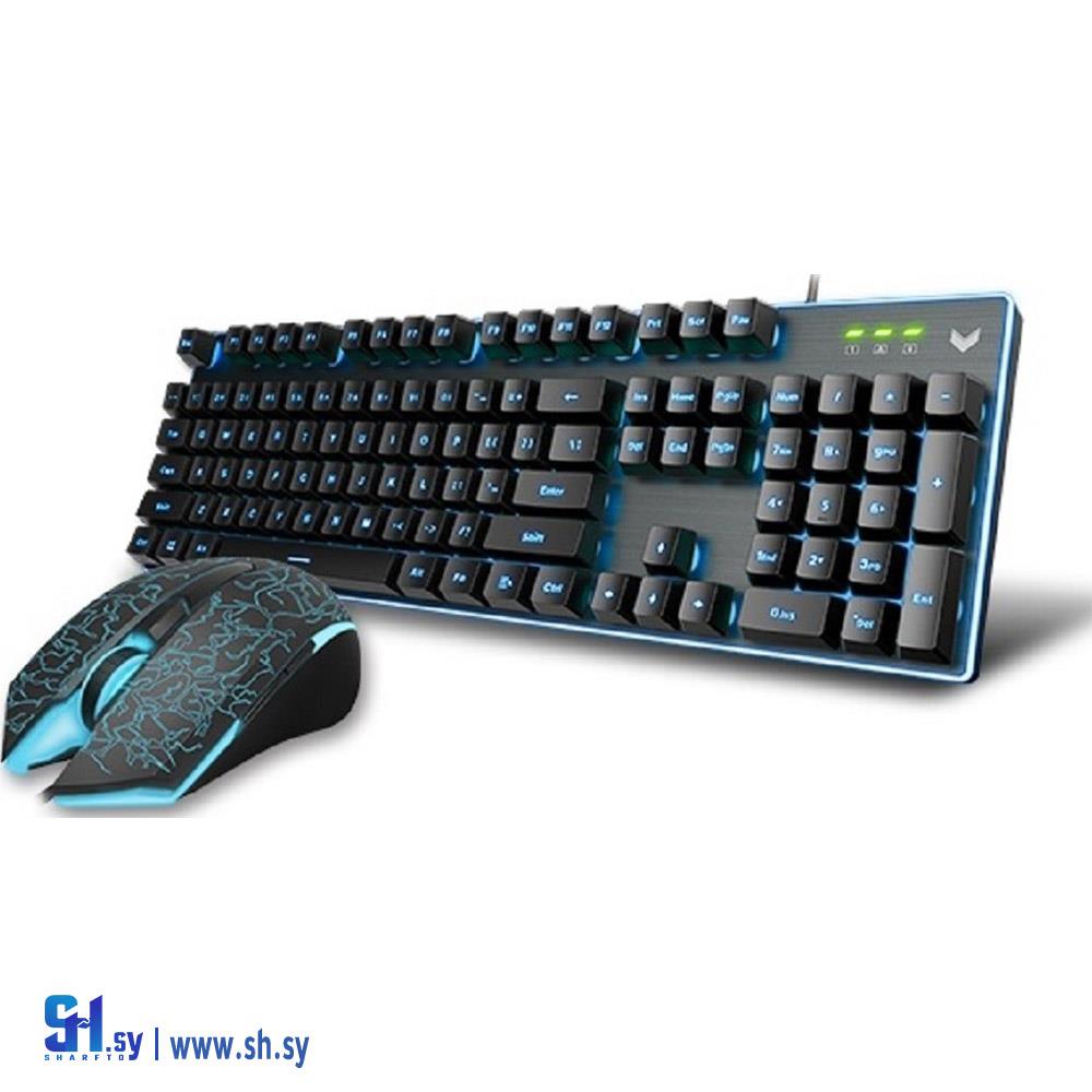 RAPOO V100S كيبورد + ماوس(4Technology)