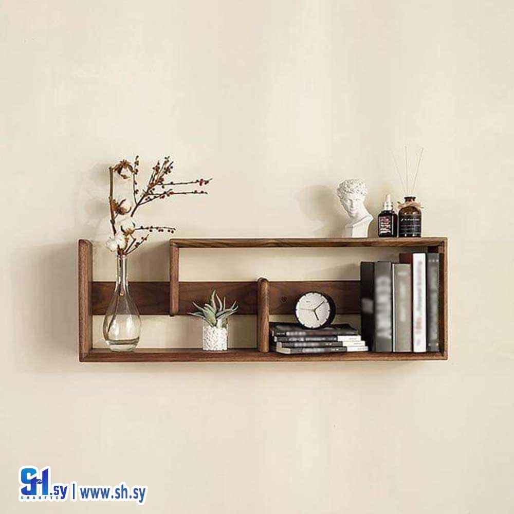 رفوف حائط موديل 16 (الوسام للألمنيوم والمطابخ والديكورات)