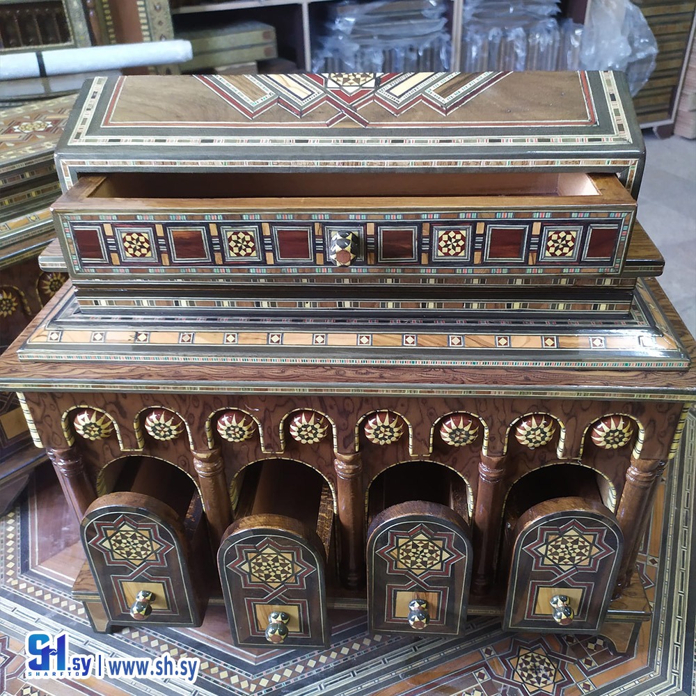 صندوق موزاييك موديل 2 (سحر الشام للموزاييك)