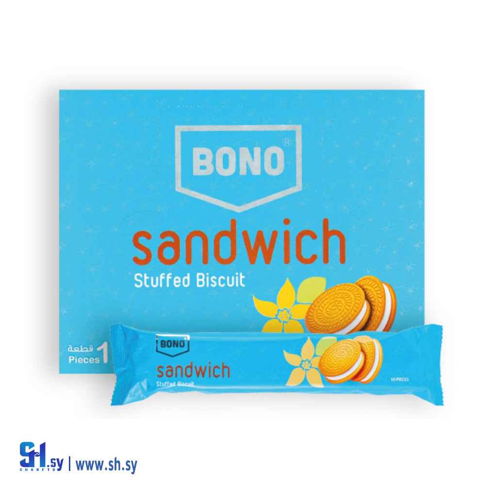بسكويت بونو ساندويتش فانيليا (BONO)
