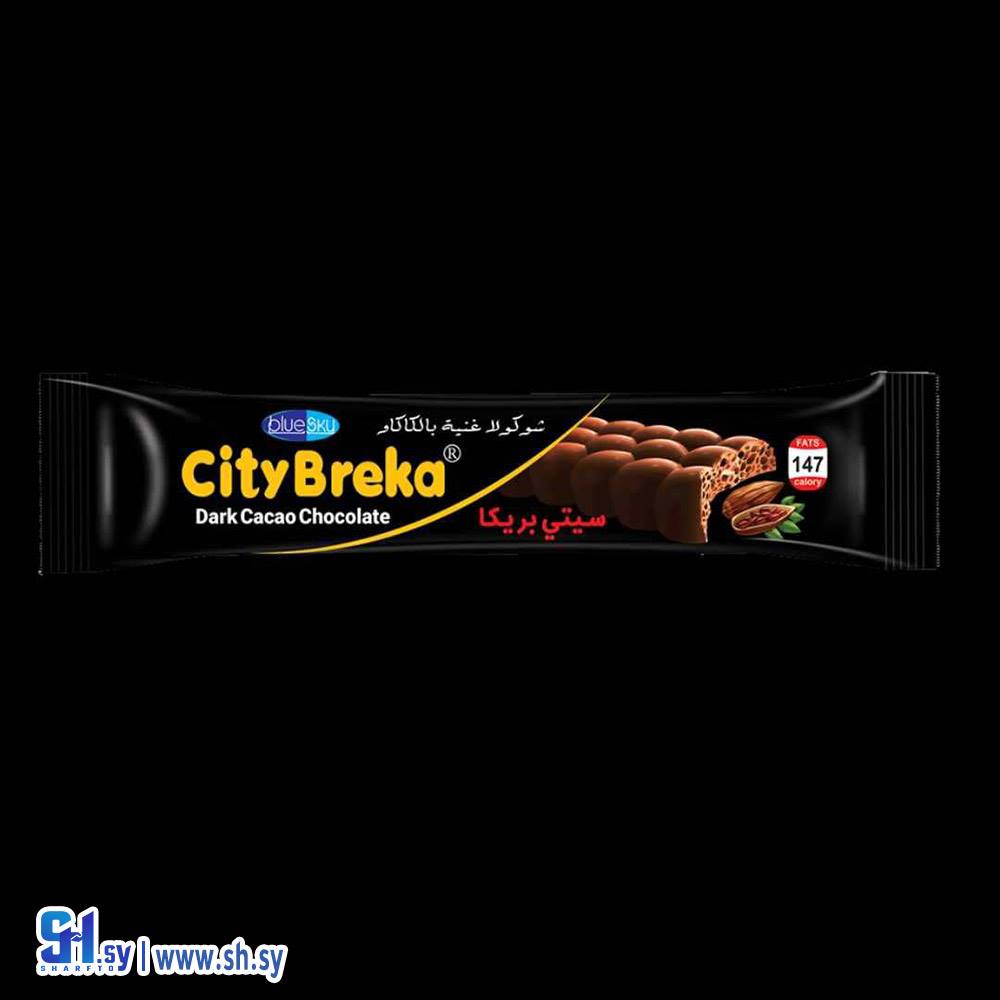 بسكويت سيتي بريكا بالشوكولا الغنية بالكاكو (blue sky)