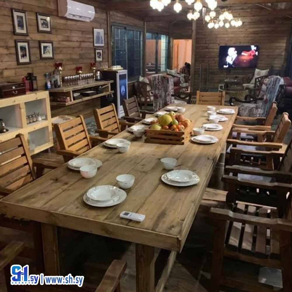 مائدة سفرة طولية خشب(Dream House)