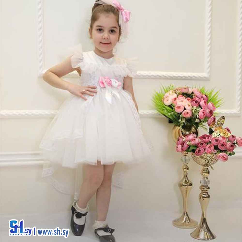 فستان بناتي موديل 5044 (ملبوسات خالد)